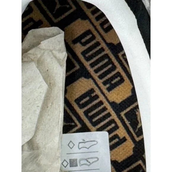 Puma Suede Classic Sneakers Black/White Size 12 US Mens‎ - Picture 6 of 9